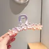 Gradient Colors Flower Design Hair Claws