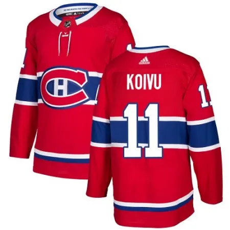 Men's  Montreal Canadiens #11 Brendan Gallagher Red Stitched NHL Jersey