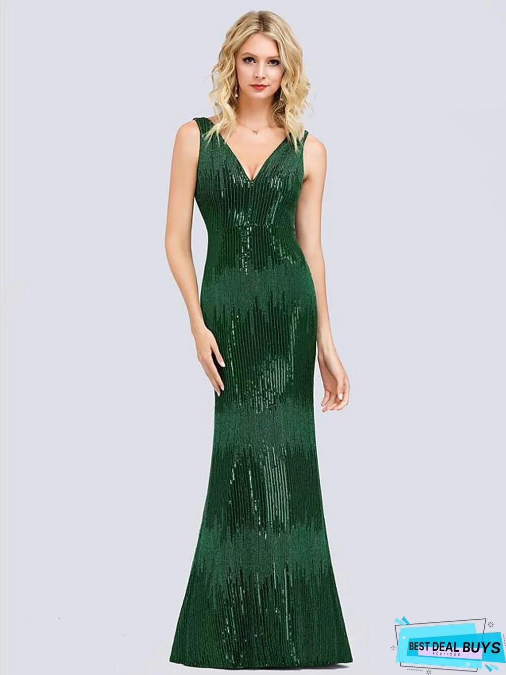Women's Sheath Dress Maxi Long Dress Sleeveless Solid Color Fall Spring Formal Sexy Green