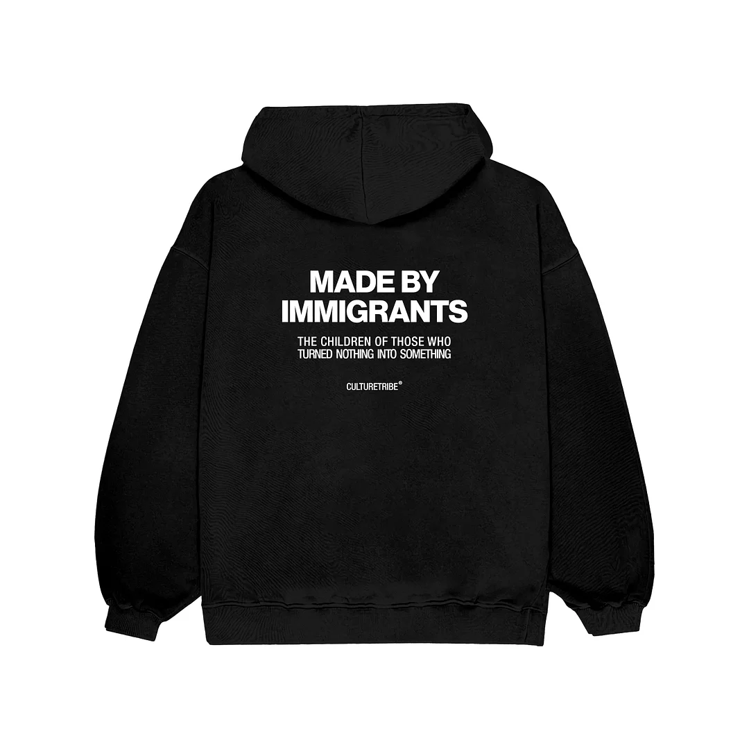 Made By Immigrants Oversized Hoodie Culturetribe