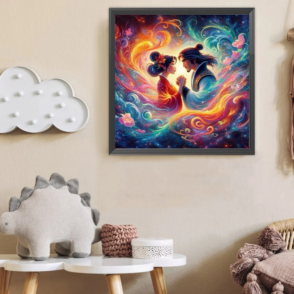 Diamond Painting - Full Round Drill - Mulan(Canvas|40*40cm)