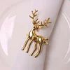 Golden Silver Elk Event Catering Napkin Ring