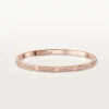 CARTIER LOVE BRACELET, SMALL MODEL, PAVED