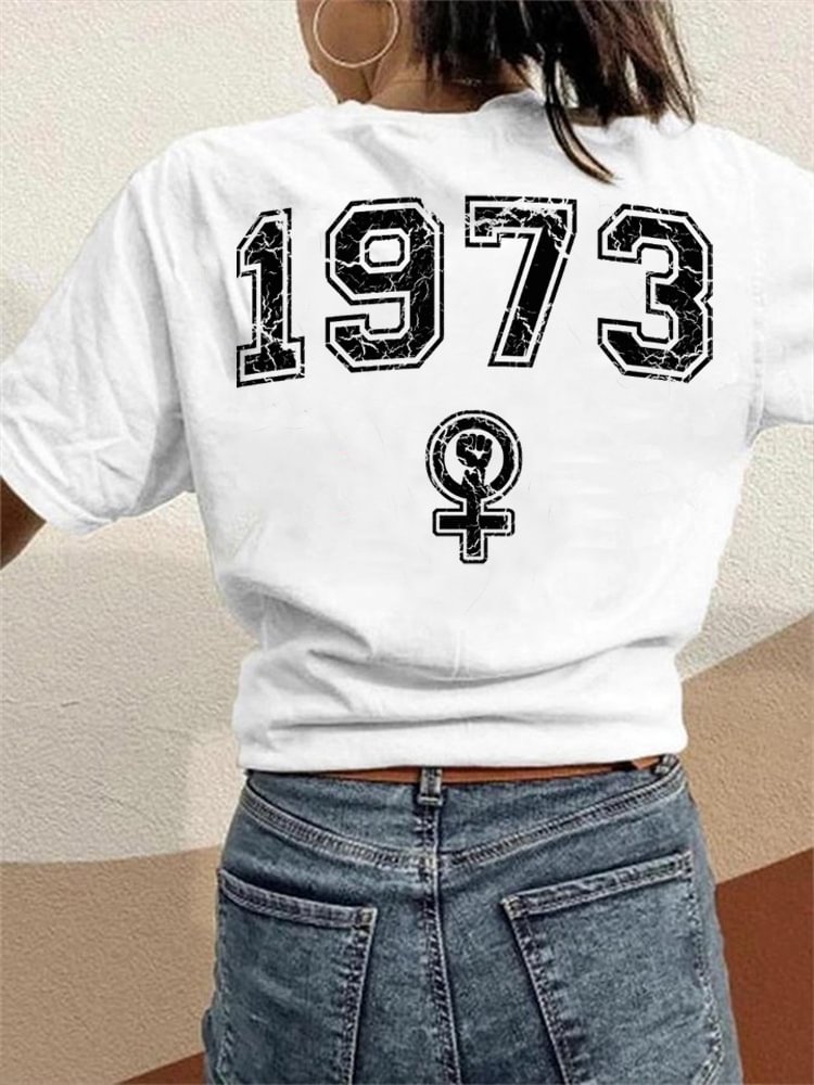 pro 1973 roe shirt