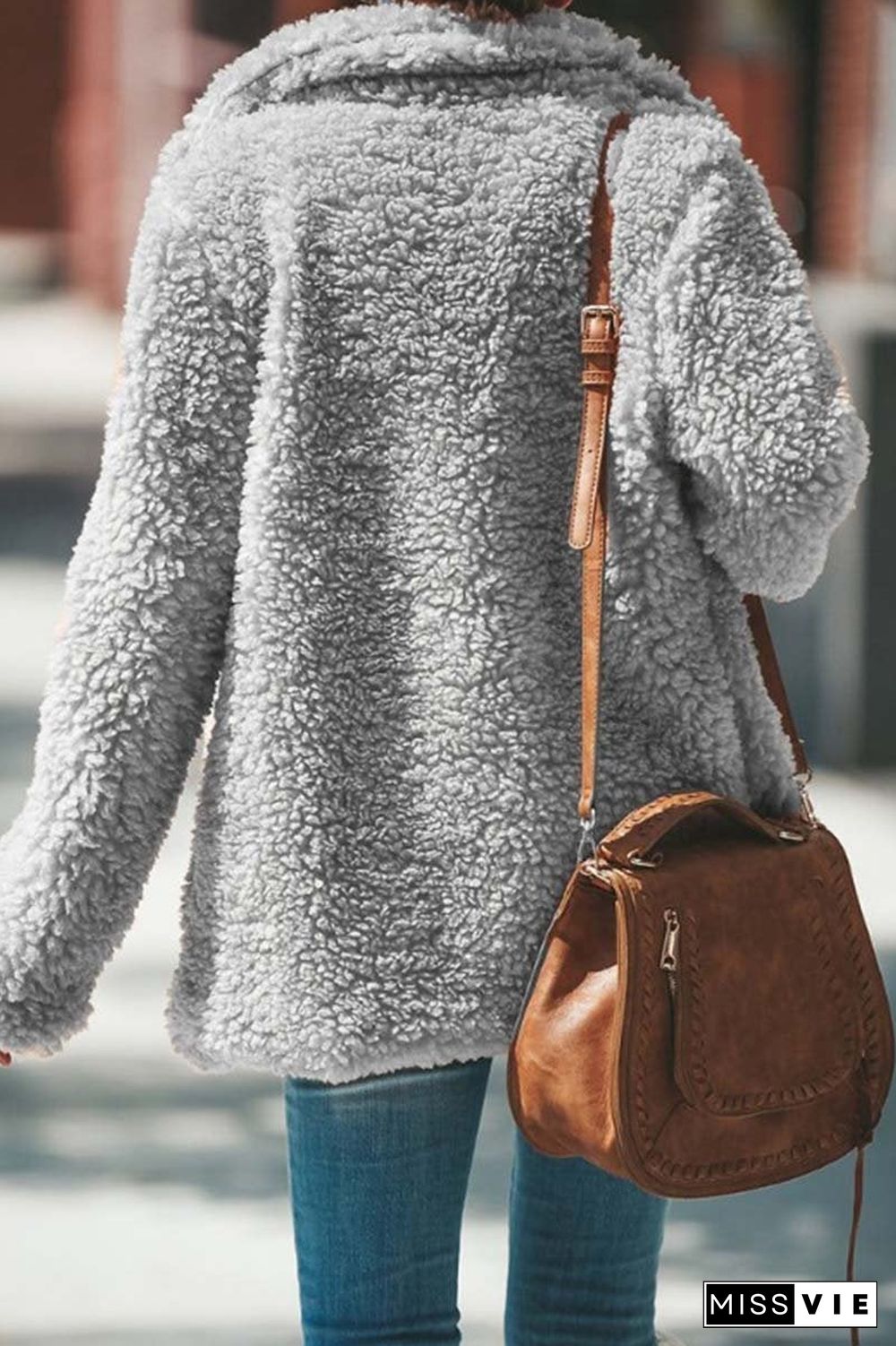 Winter Plush Coat Cardigan