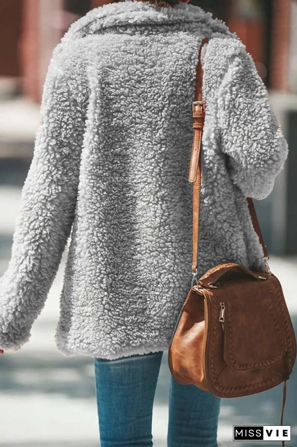 Winter Plush Coat Cardigan