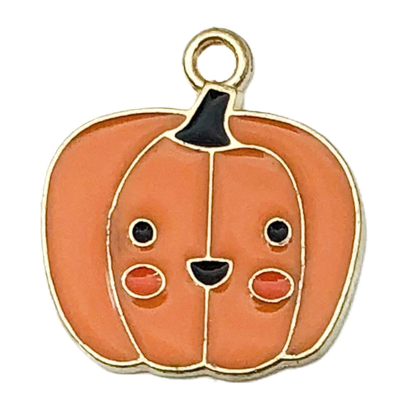 20 PCS/Package 19x18mm 19x22mm 23x14mm Alloy Animal Pumpkin Mushroom Pendant Jewelry Accessories