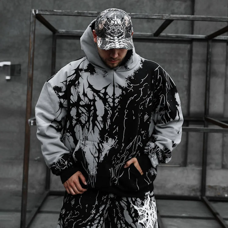 Men's Oversized Street Hoodie