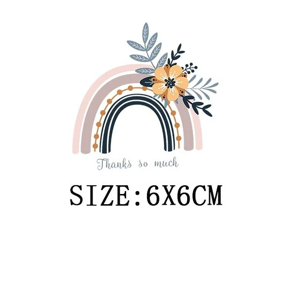 Beautiful Teachers Stickers DIY Washable Iron On Transfer For Clothing Unique Design Thermoadhesivos Patches On Clothes Applique