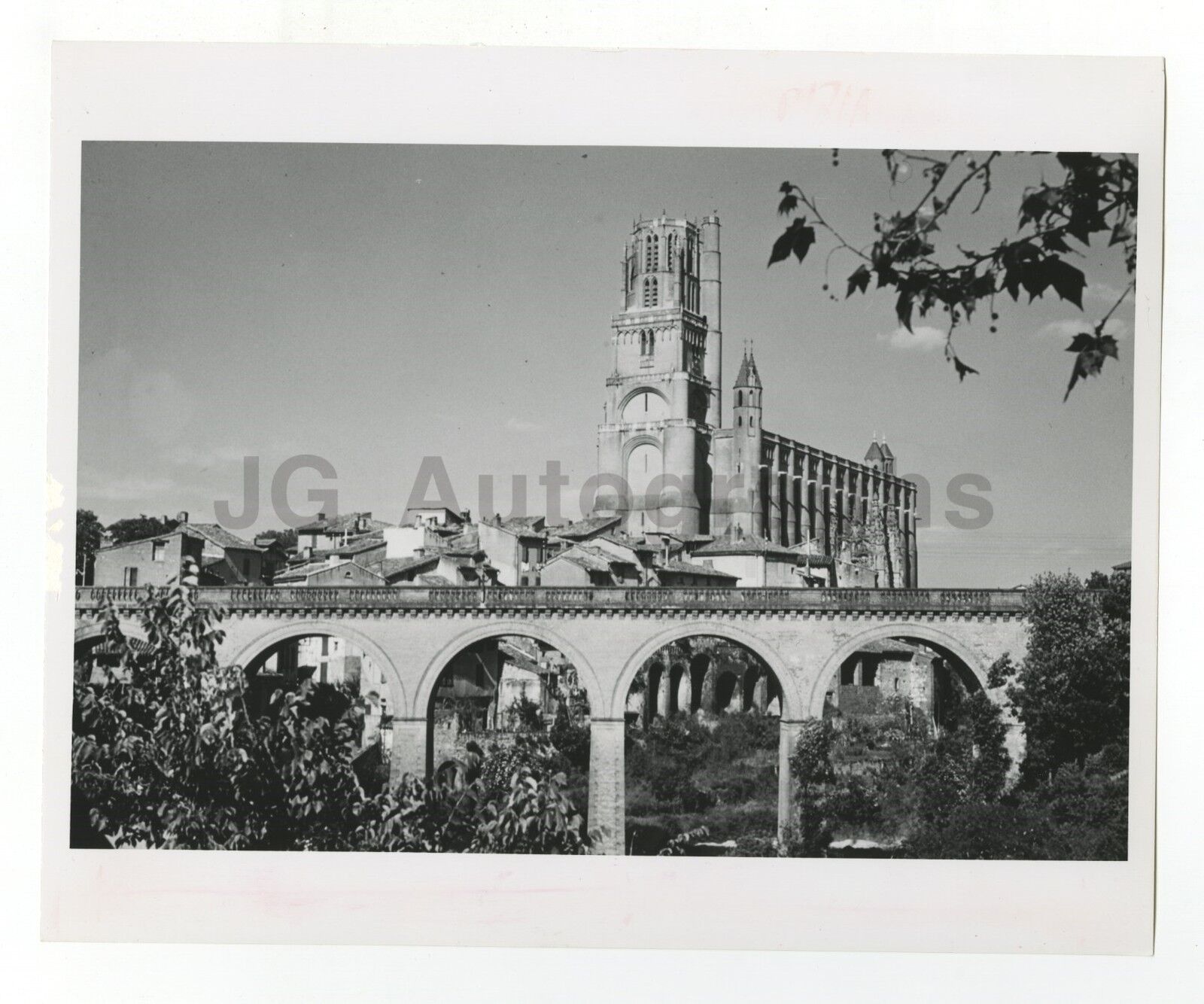 Albi French Cathedral - Vintage 8x10 Publication Photo Poster paintinggraph - France