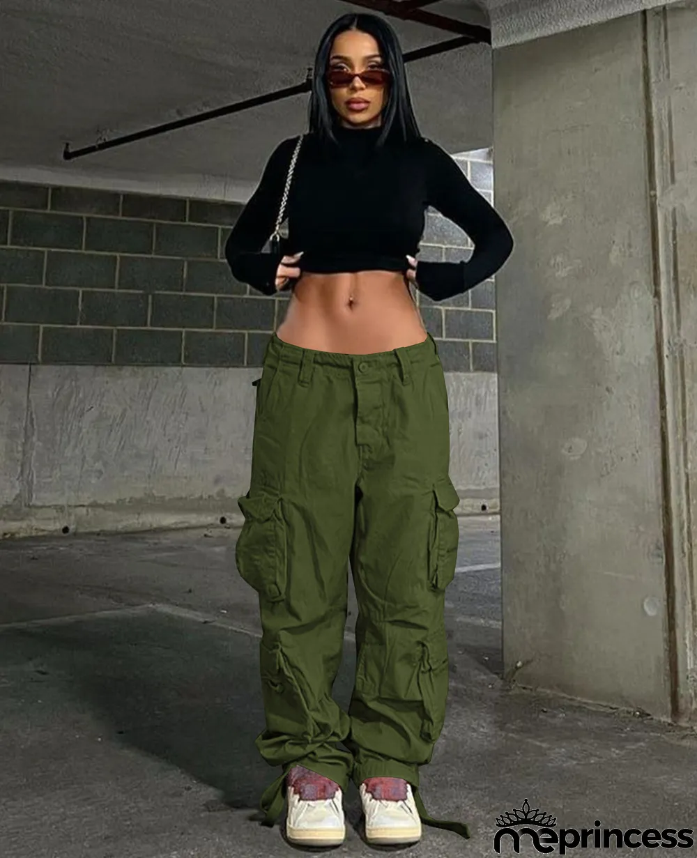 Women Casual Loose Cargo Pant