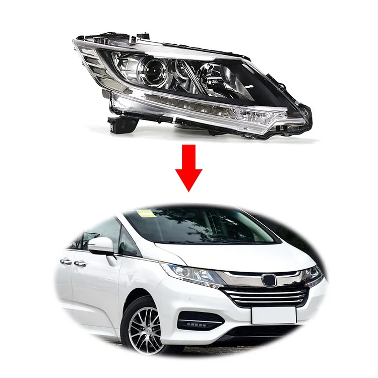 Original headlight headlamp for HONDA odyssey 2018 head light head lamp 33100-T6A-H31 33150-T6A-H31 ITN Auto