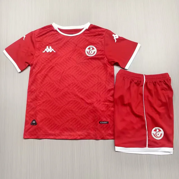 2026 Tunisia Home Children's Jersey
