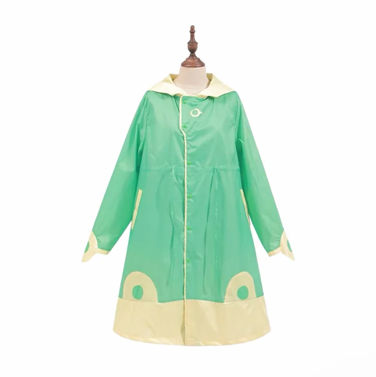 Sakura Collaboration Frog Raincoat and Rain Boots