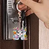 (US Only)PET Double Sided Special Shaped Easter Alphabet DIY Diamond Painting Keychain