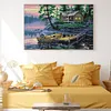 Lakeside-14CT Stamped Cross Stitch Kit(30*21cm)