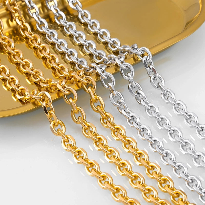 1 M Per Pack A Pack Of 2 M Alloy 7.5mm Diameter Jewelry Accessories Chain