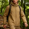 💥 2025 Hot Sale! Autumn and Winter Outdoor Camouflage Waterproof Shark Skin Soft Shell Breathable Three-in-one Men's Jacket
