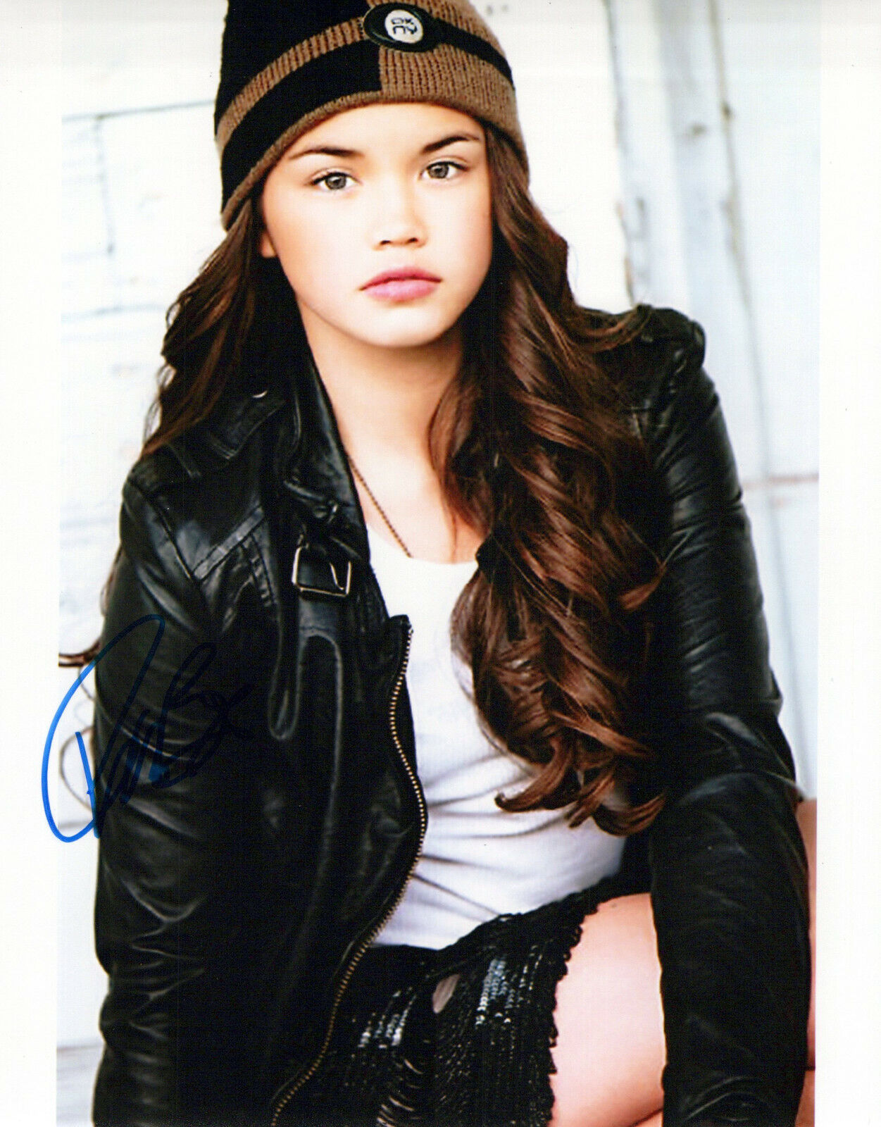 Paris Berelc glamour shot autographed Photo Poster painting signed 8x10 #6