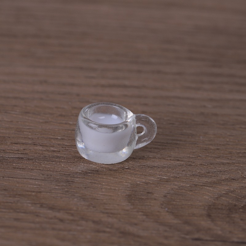 Mini Coffee & Milk Cup Resin Charms