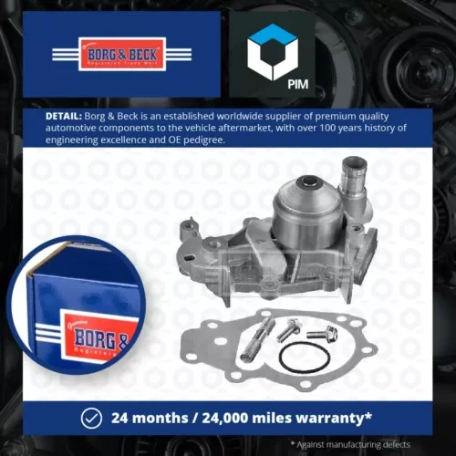 Water Pump fits RENAULT WIND E4MA, E4MF 1.2 2010 on D4F782 Coolant B&B Quality Parts