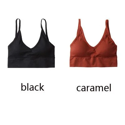 1/2 pcs Sexy Women Top Bras For Women Underwear Top Female Seamless Bra Backless Wirefree Push Up Bralette Brassiere Bra
