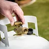 Brass Leak Detector Gas Pressure Meter Pressure Level Meter Indicator for BBQ RV