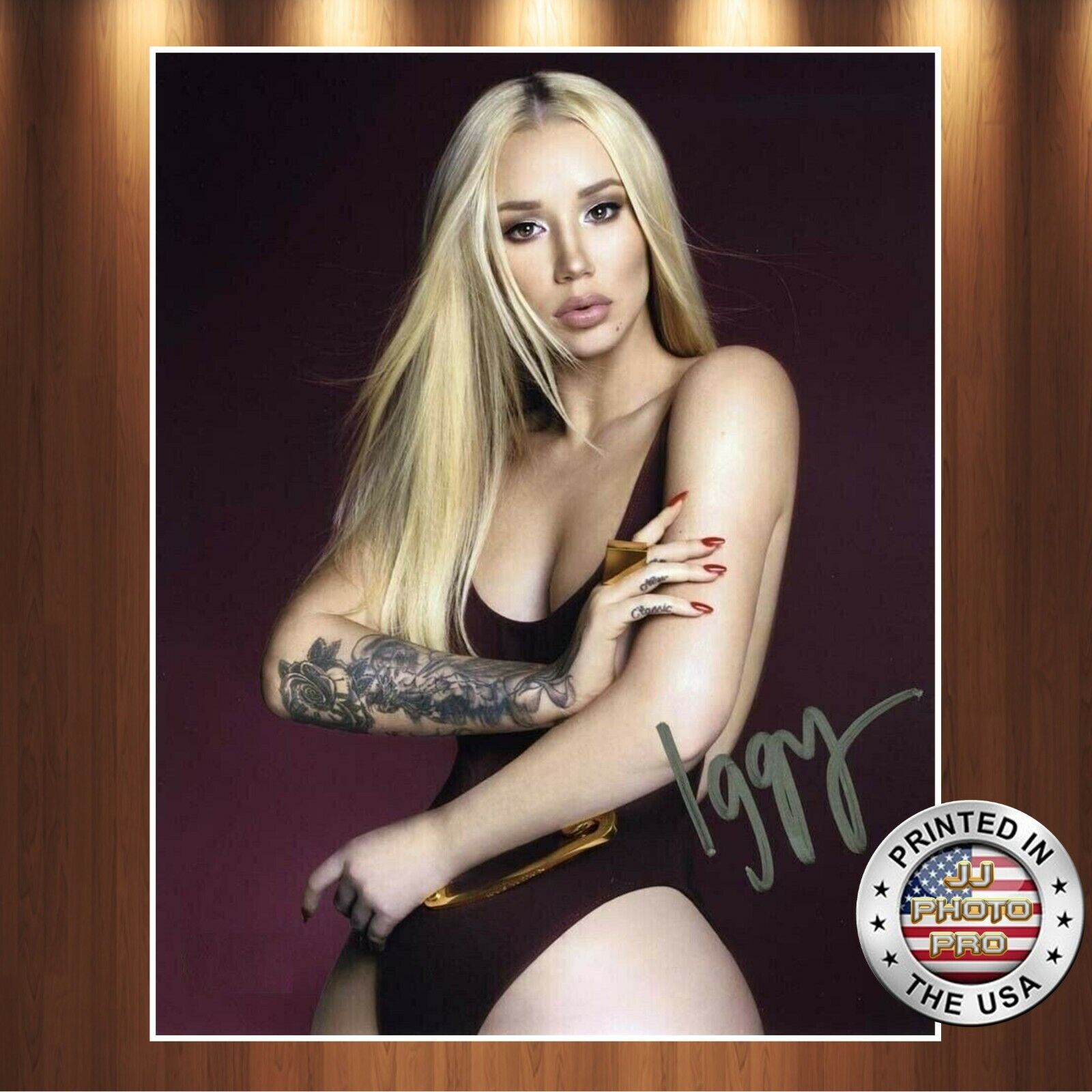 Iggy Azalea Autographed Signed 8x10 Photo Poster painting REPRINT