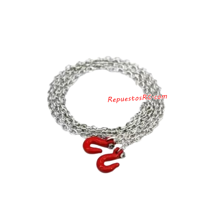 MN Model MN300 Piezas de Mejora para Coche RC Cadena de Hierro Decorativa