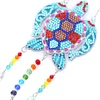 DIY Crystal Prism Teardrop Pendant Hanging Double sided Diamond Painting Suncatcher Kit