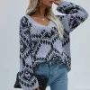 Women's Knitted Pullover Sweater