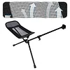 Folding Moon Chairs Footrest Telescopic Leg Rest Camping Chair Kit for Outdoor