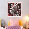Lion-11CT Stamped Cross Stitch 40*40cm