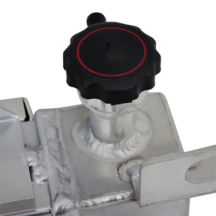 Silscvtt 4 Rows Full Aluminum Radiator with Shroud and Fan Replacement for Ford F150 F250 F350 Bronco 5.8L 7.5L 1985-1997 E5TH8005AA