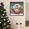 Globe De Noël Chow Chow-Ronde Drill Diamond Painting-40*40CM