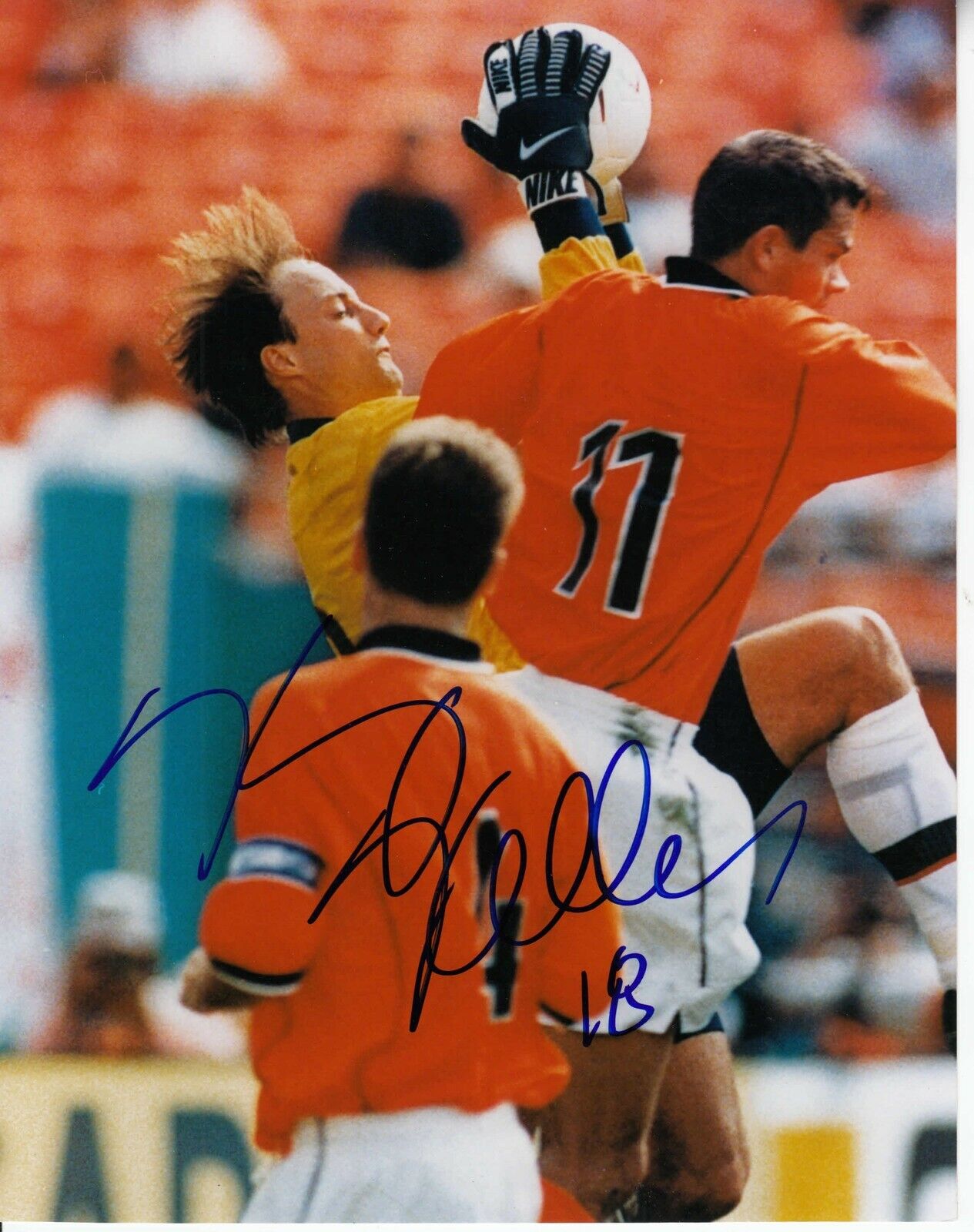 Kasey Keller #0 8x10 Photo Poster painting Signed Photo Poster painting w/ COA Soccer 031019