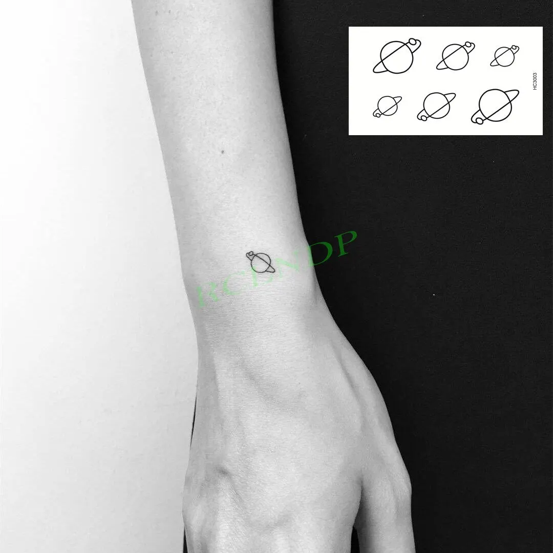 Waterproof Temporary Tattoo Sticker Lovely Cartoon Dinosaur Moon Star Cloud Tatto Flash Tatoo Fake Tattoos for Kids Men Women