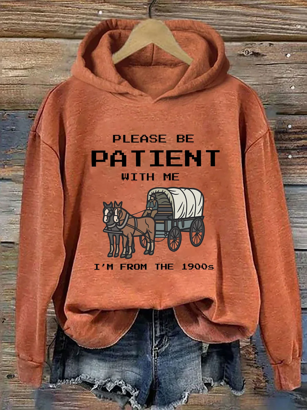 Please Be Patient With Me Hoodie