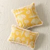 Yellow Coconut Tree Tassel Design Home Living Creative Cushion Pillow Cover