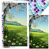 Diamond Painting -DIY Round Drill Mountainfield Flowers(40x70cm)