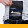 Ultra Thin Hidden Belt Wallet Anti Pickpocket Travel Waist Pouch