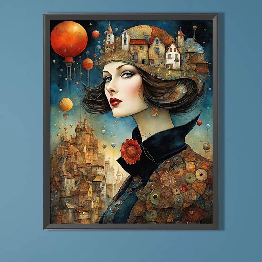 Diamond Painting - Full Round Drill - Beauty(Canvas|40*50cm)