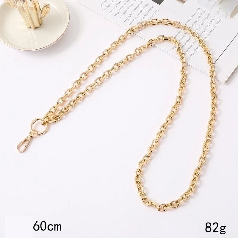 Minimalist Solid Color Metal Chain Mobile Phone Chain