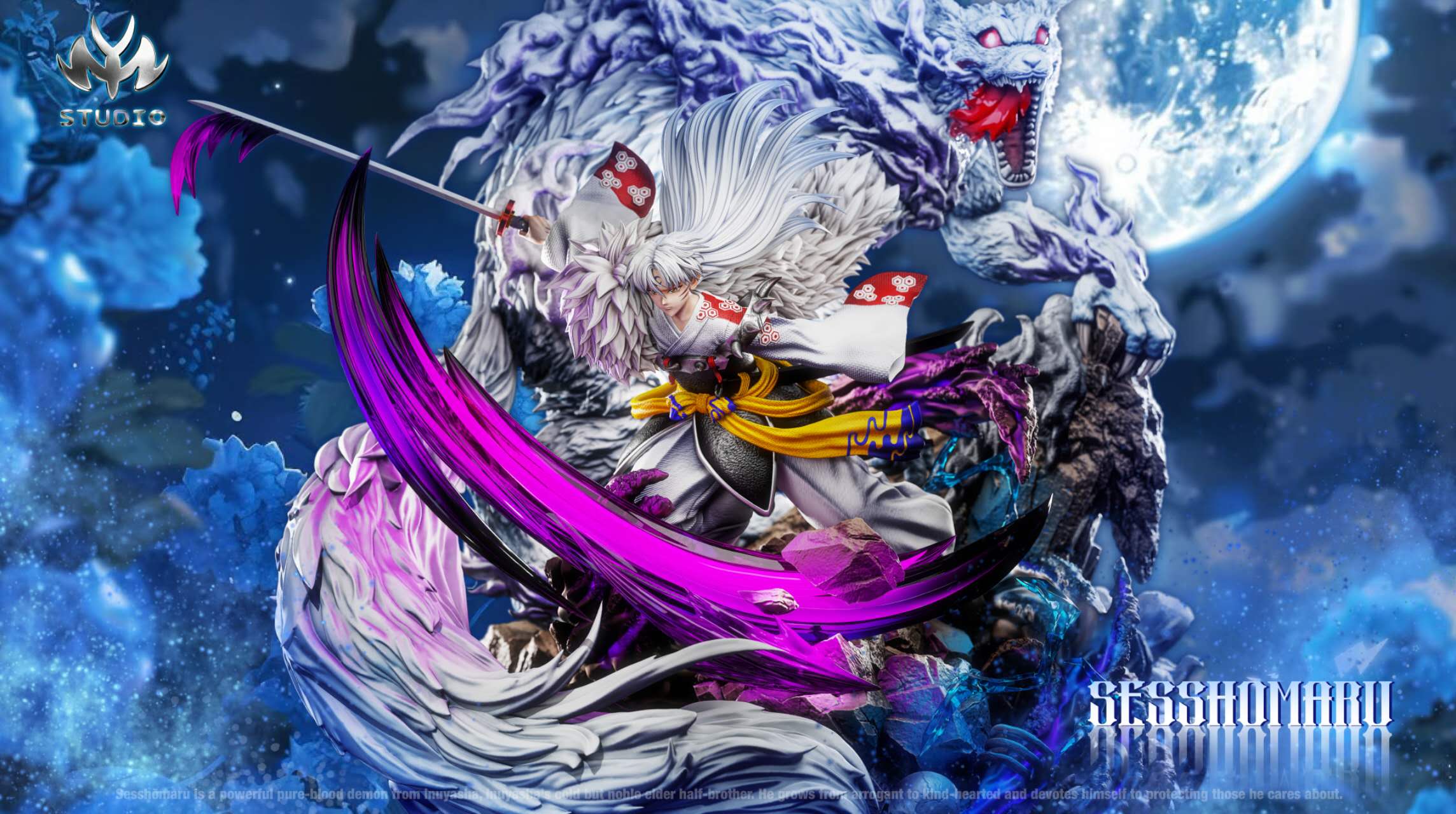 MY Studio - Sesshomaru InuYasha 1/6 Scale Statue(GK)-