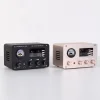 HiFi Tube Preamp 4-Way Stereo Audio Switch / Splitter Box Tube Preamp Desktop Headphone Amplifier
