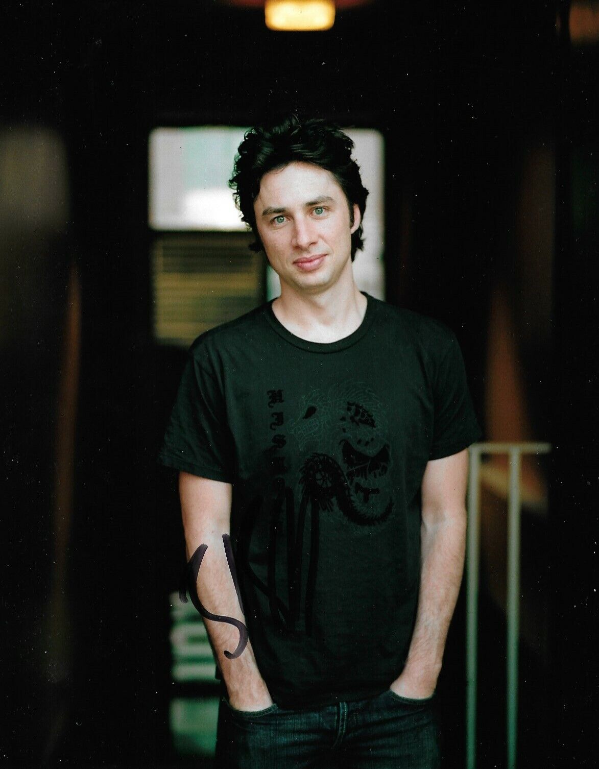 Zach Braff Signed 10x8 Photo Poster painting AFTAL