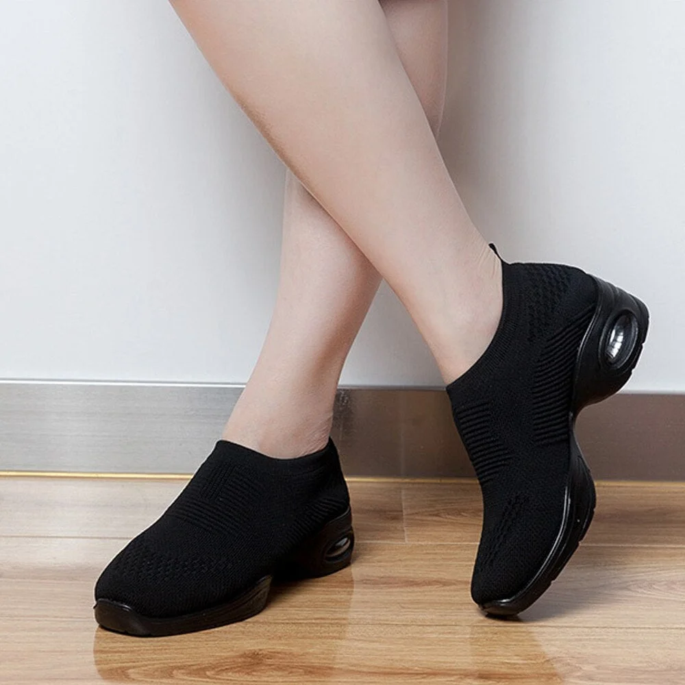 hypersoft Women Sneakers Running Shoes Outdoor Sports Shoes Breathable Mesh Shoes Air Cushion  platform shoes Jazz dance shoes