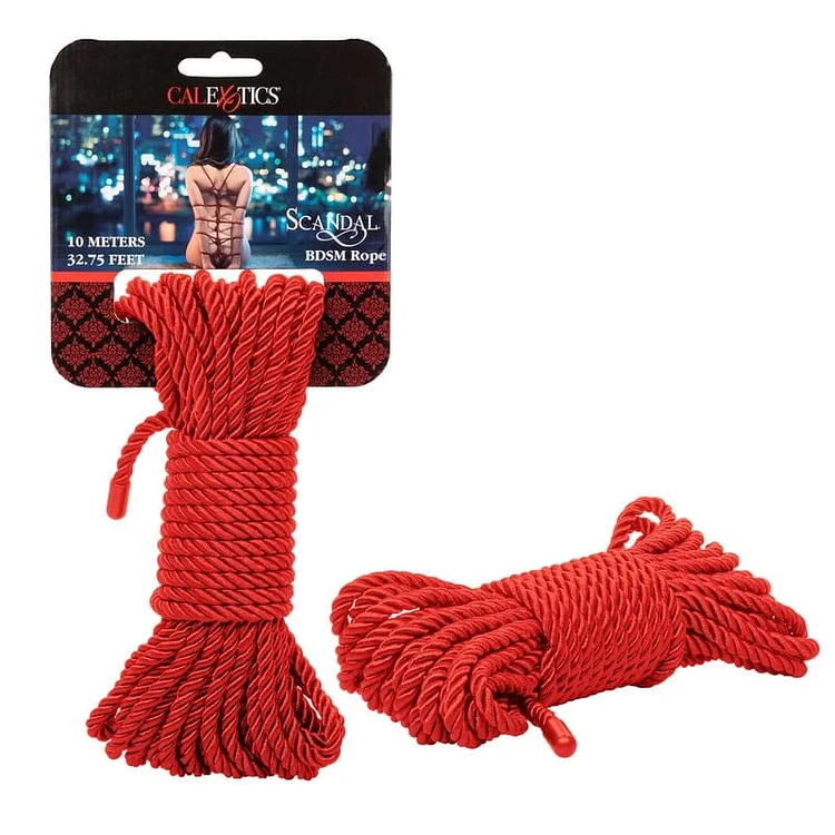 Pornhint Scandal Bdsm Rope 10m Red