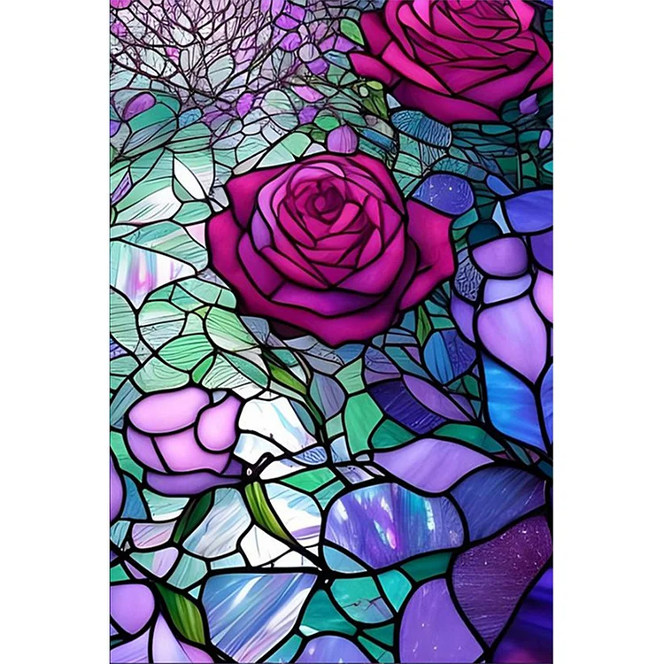 Rose - Painting By Numbers - 40*60CM gbfke