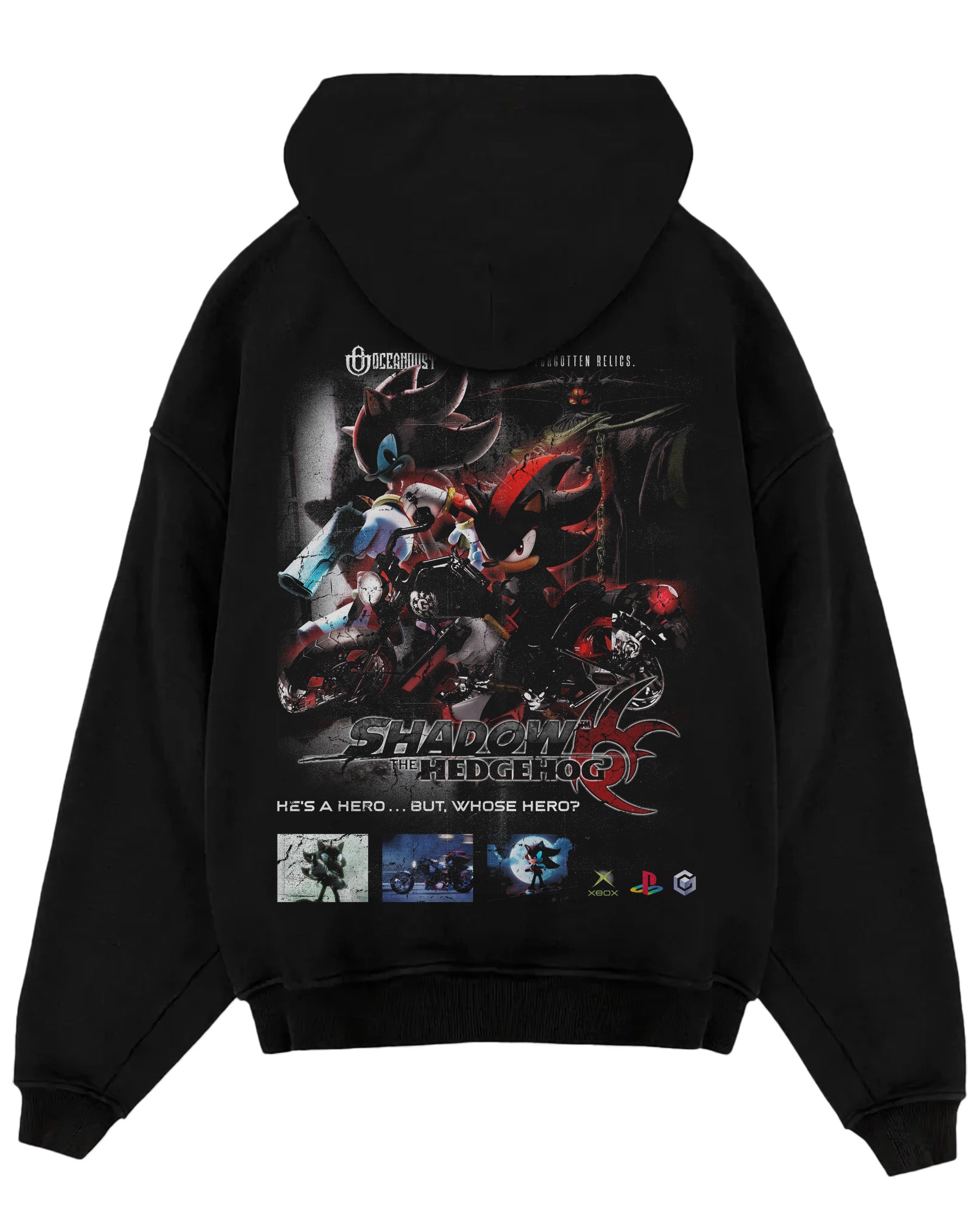 Video Games 'Shadow The Hedgehog' Oversized Hoodie